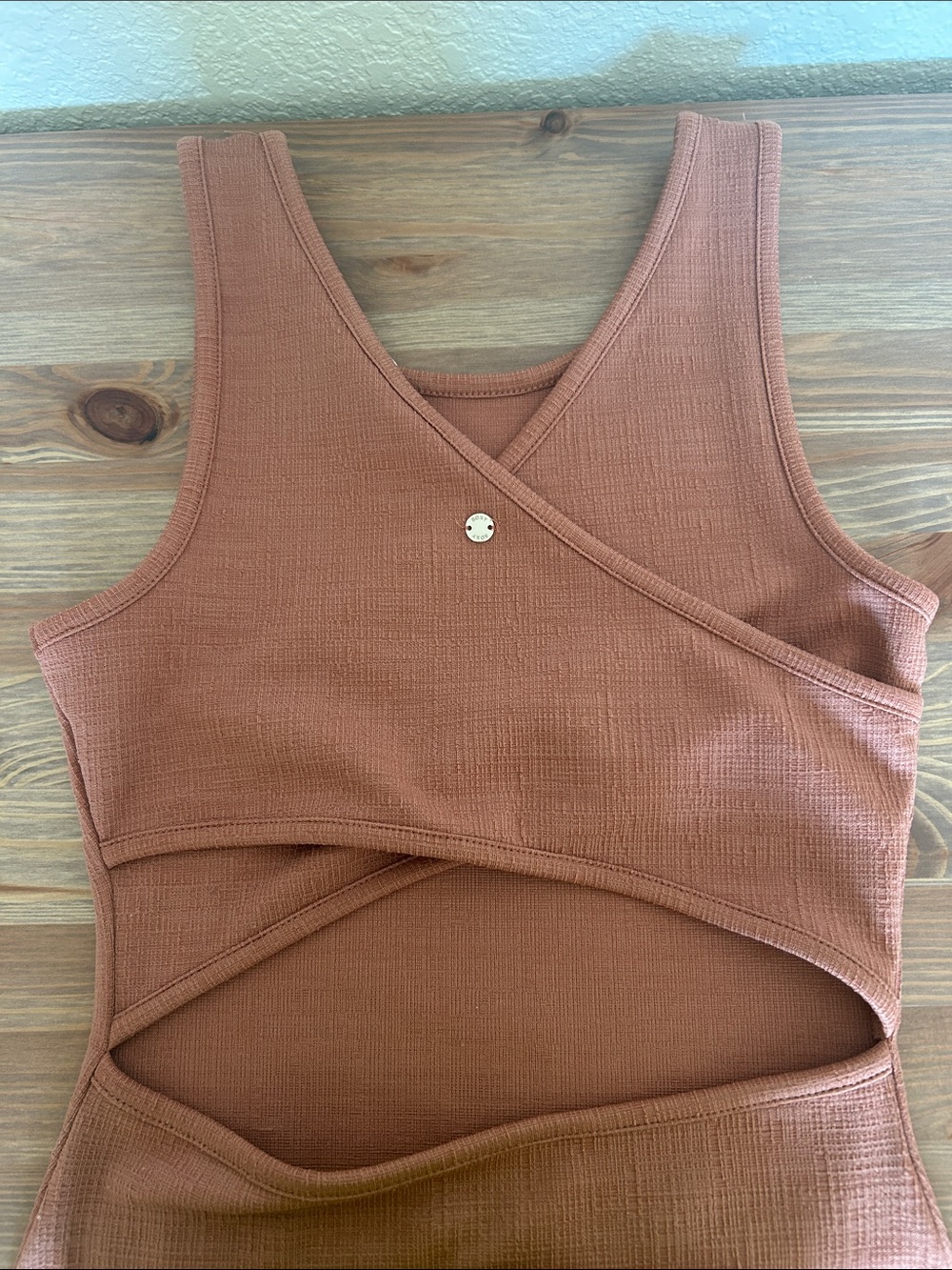 Roxy Tank Maxi Dress in Dusty Rose-XS - Picture 3 of 4